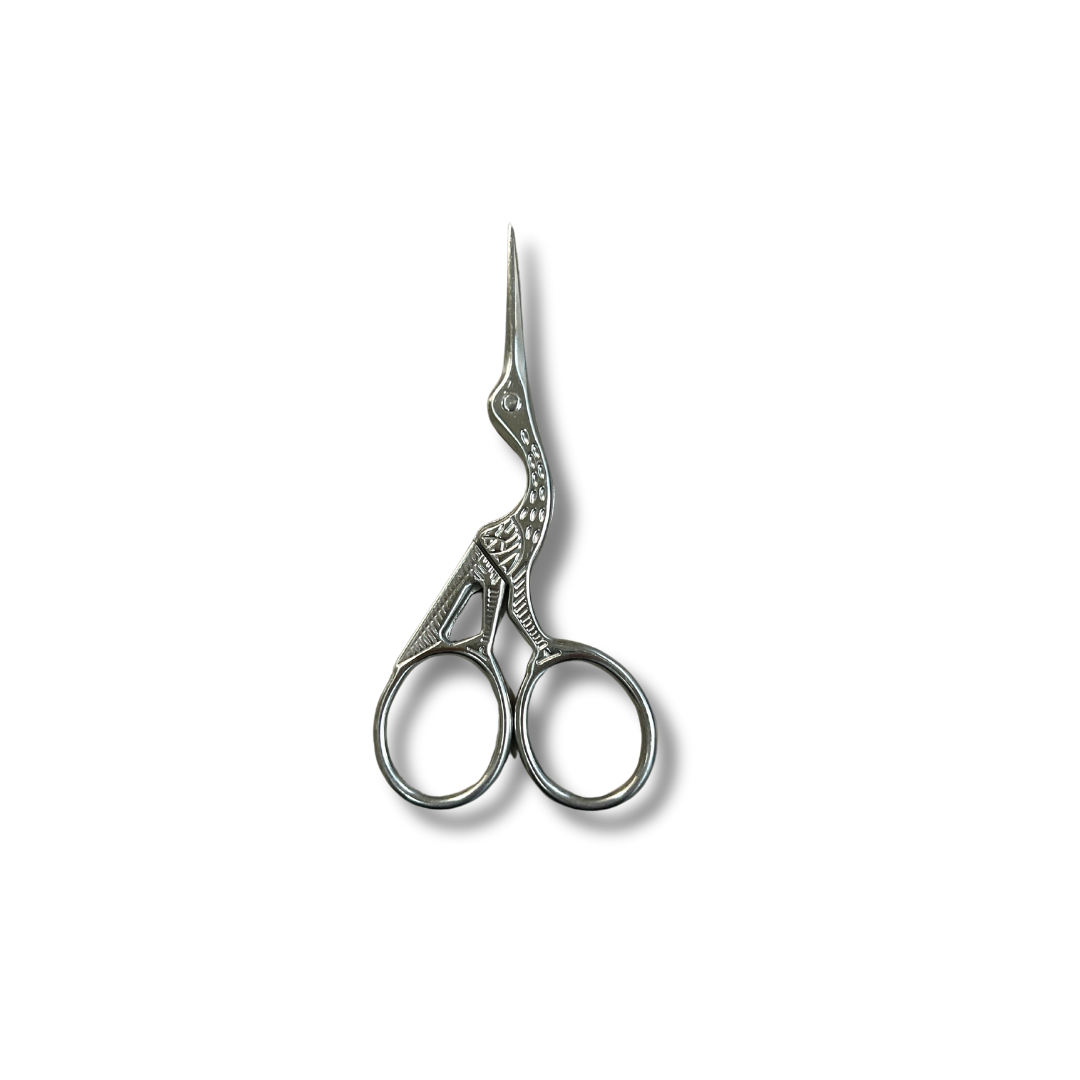 Stork Scissors - Silver
