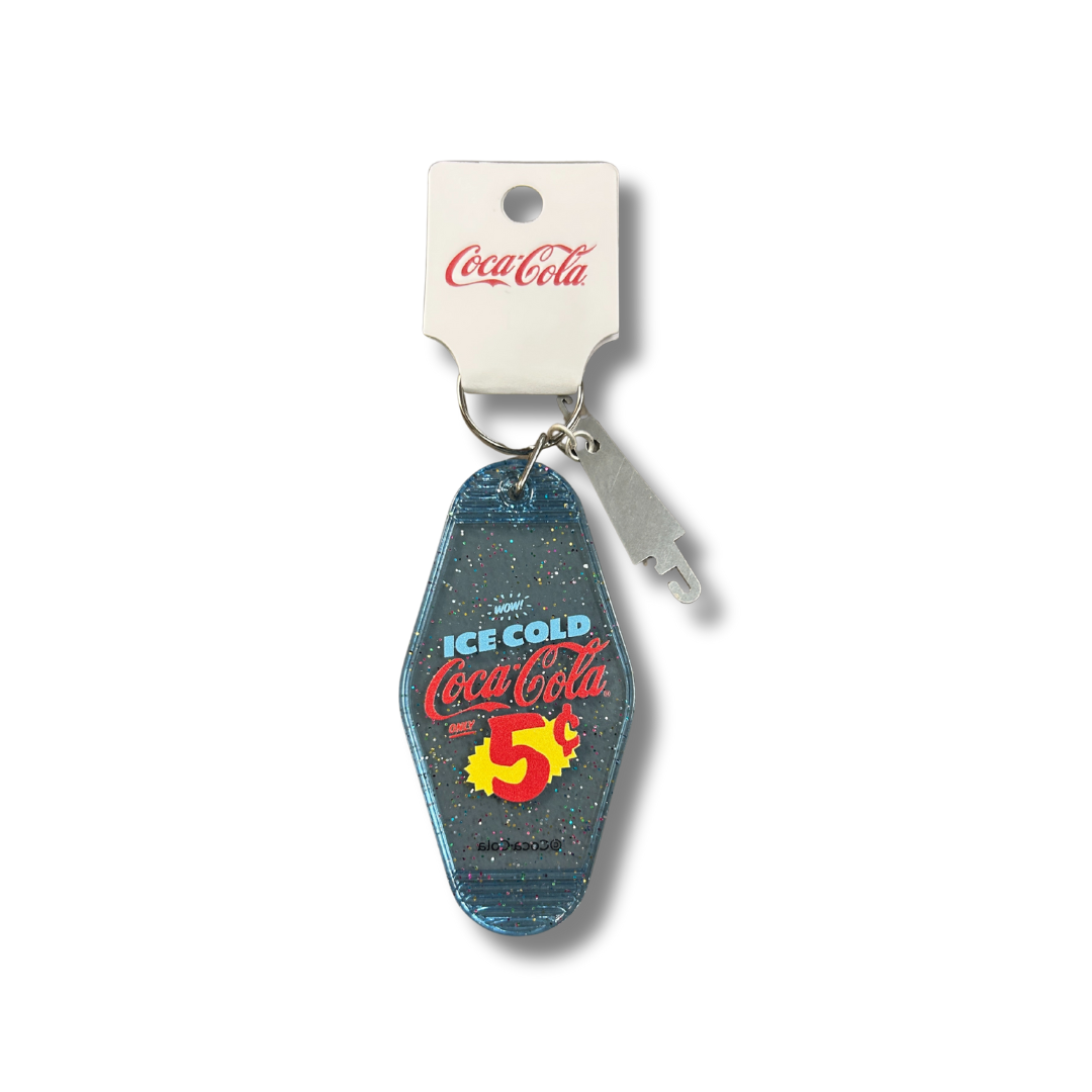 Needle Threader  Retro Key Fob -  5 Cent Coke