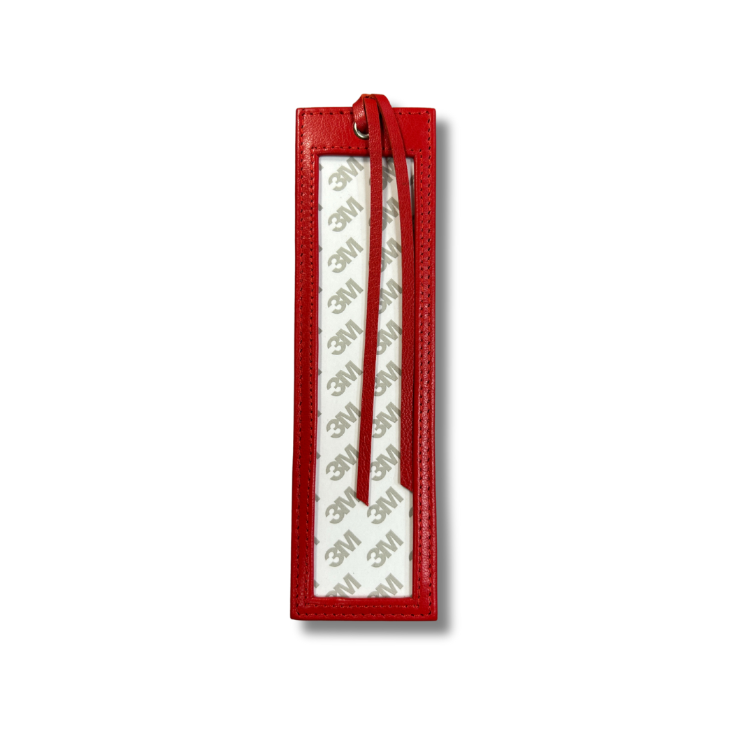 Book Mark - Red Leather