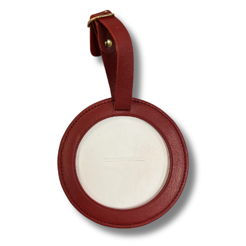 ID Tag Smooth Red