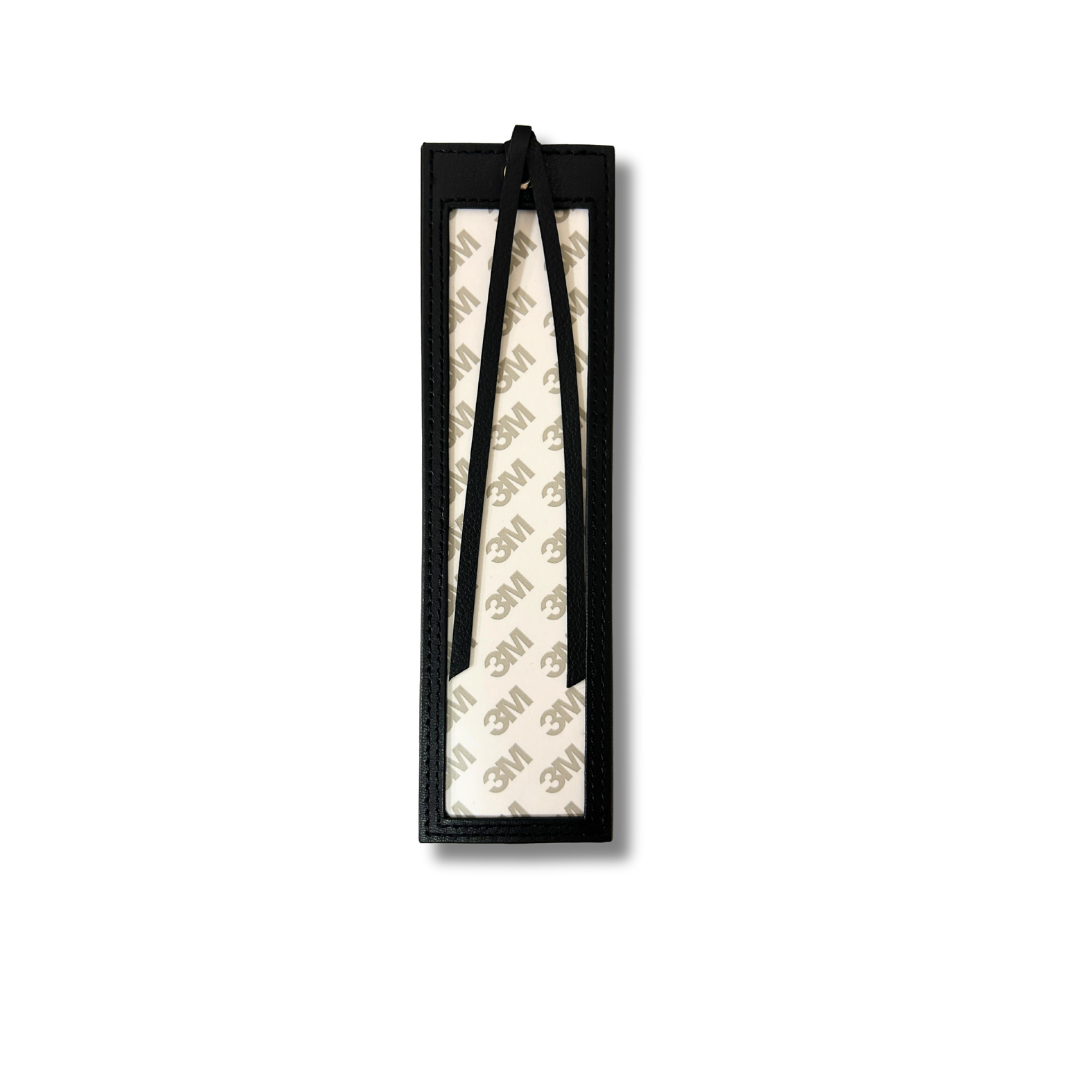 Book Mark - Black Leather