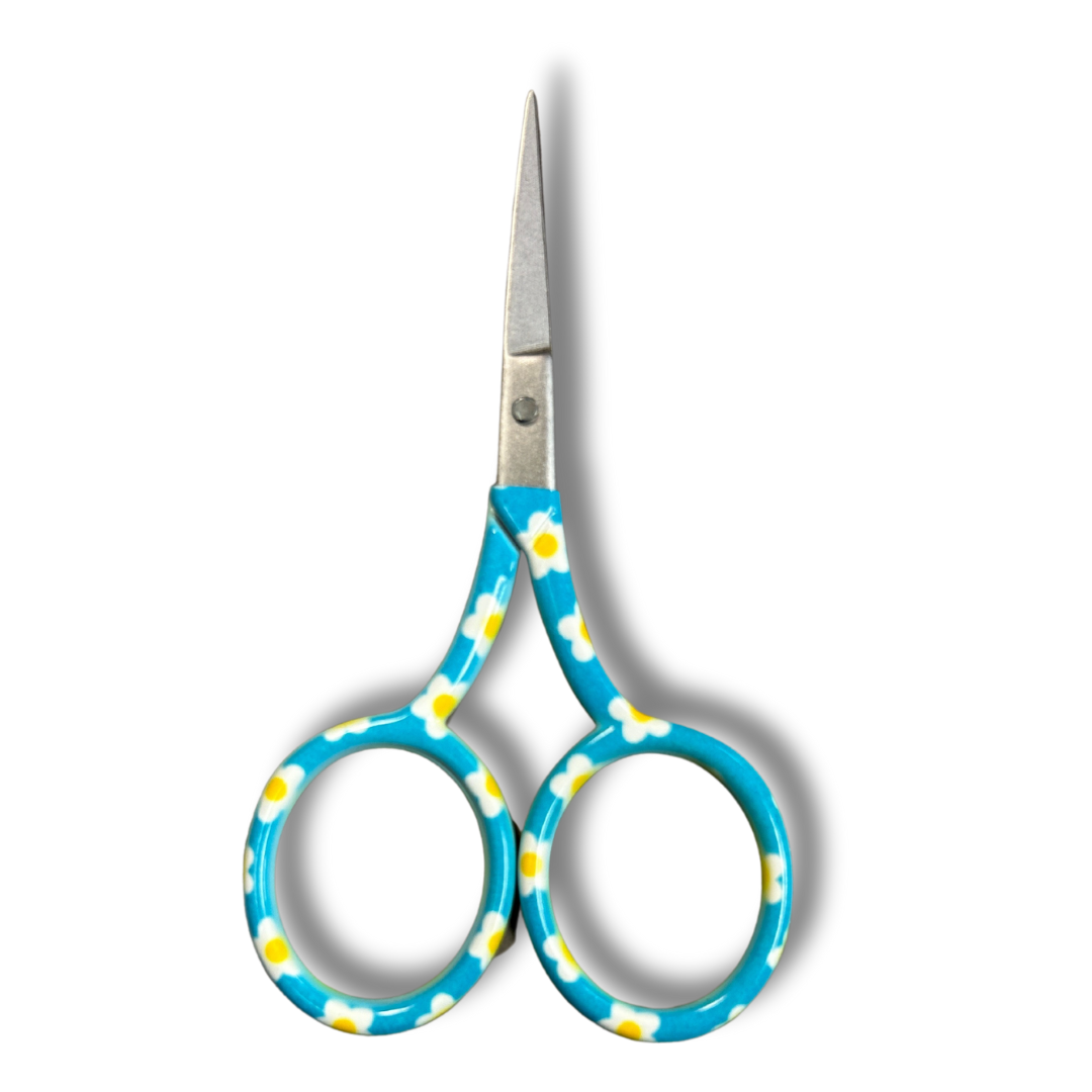 Embroidery Scissors - Blue and Yellow