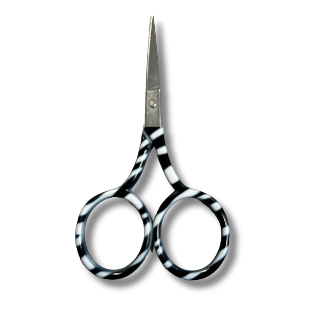 Embroidery Scissors - Zebra Blk &amp; White