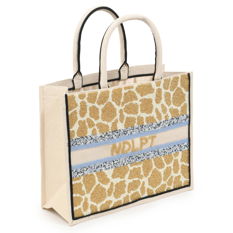 Beaded Tote  -  Serengeti