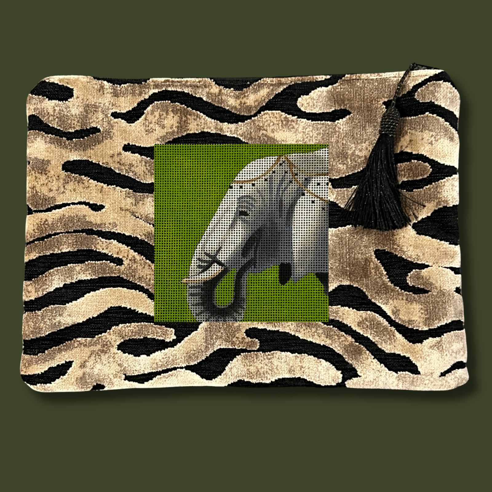 Anna Bag - with Elephant Canvas