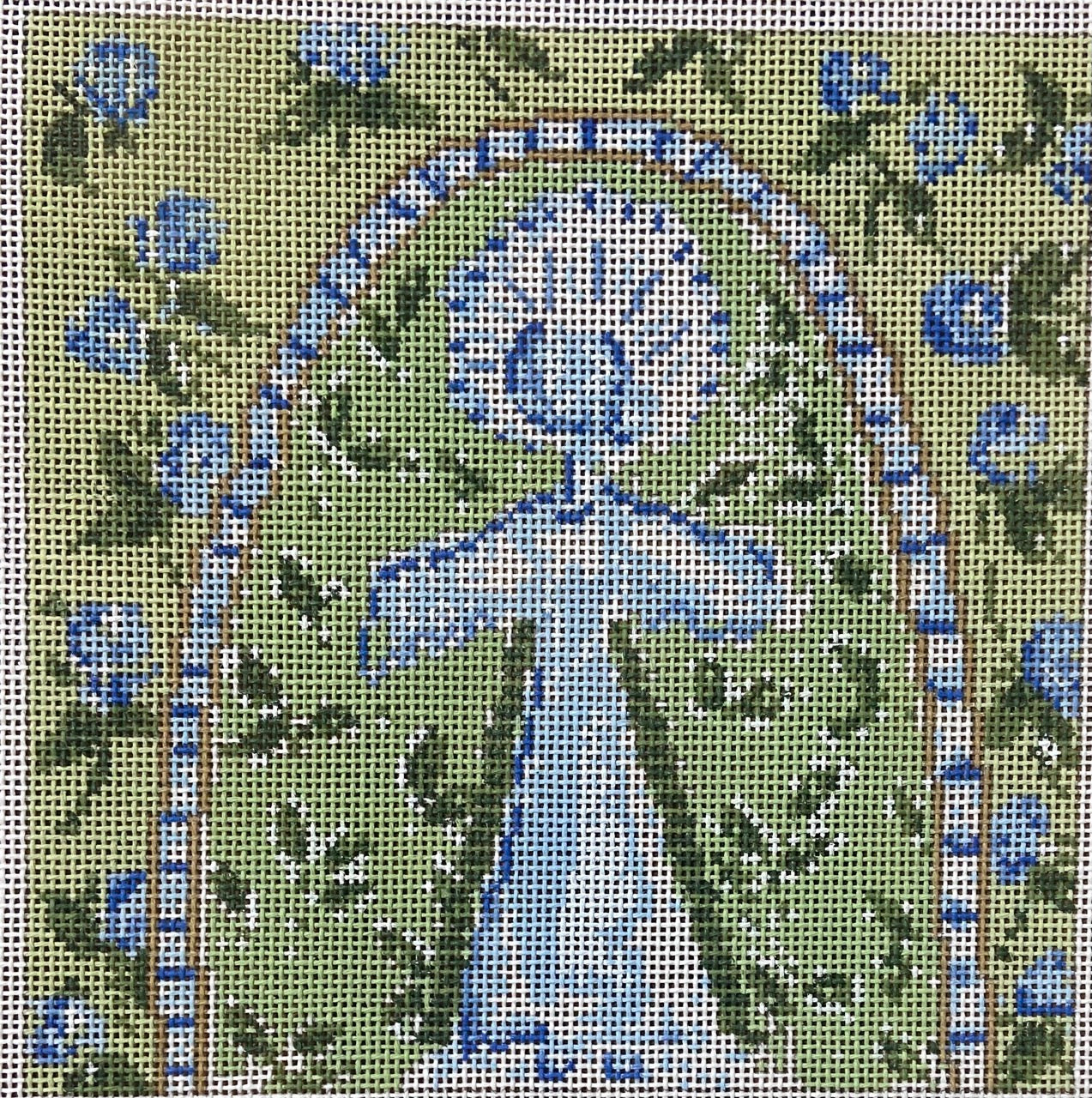 Blue Flower Angel