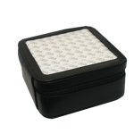 6" Square Box - Black
