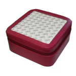 6" Square Box - Hot Pink