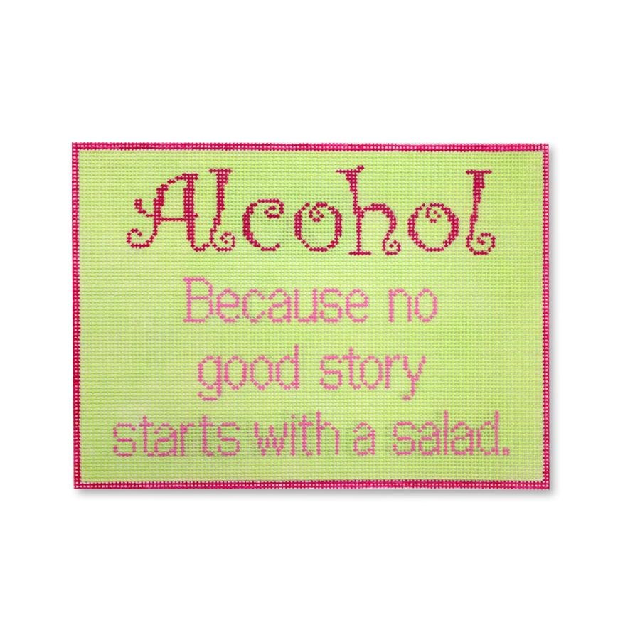 Alcohol...Salad