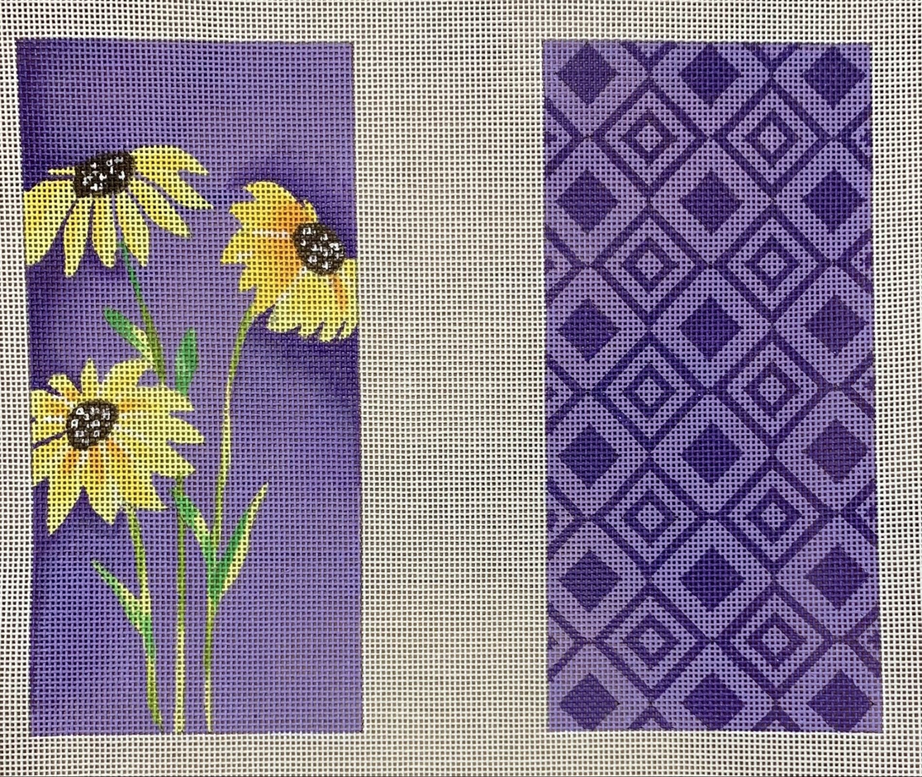 Purple Daisy Eyeglass Case