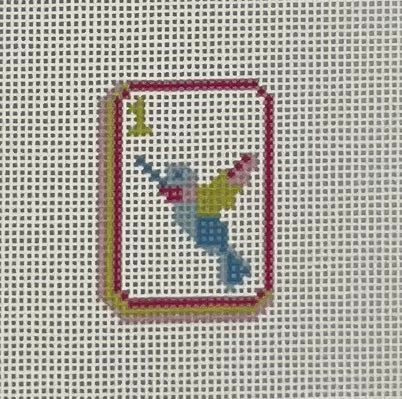 Bam Bird Mahjong tile mini