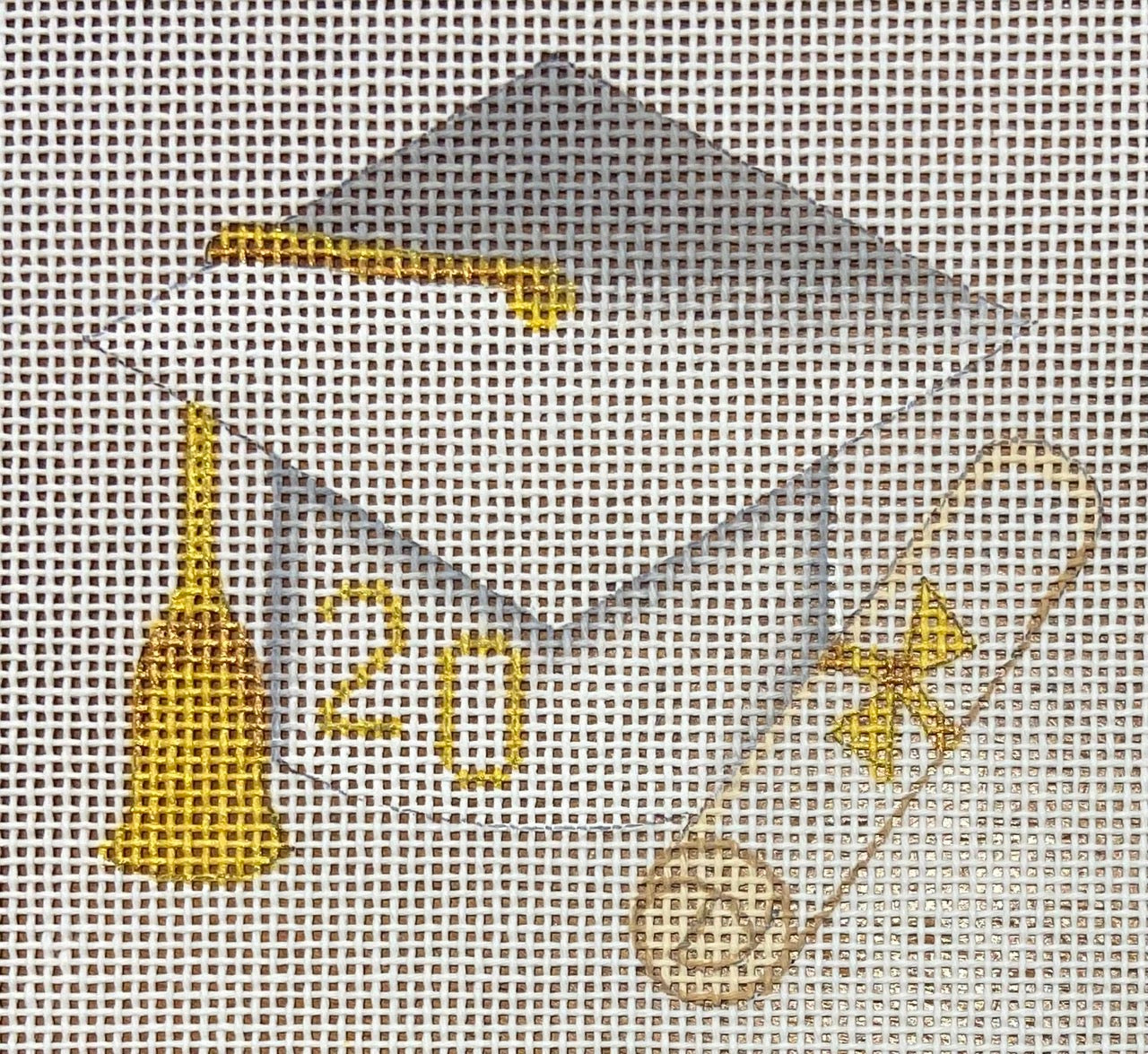 Graduation Cap - White