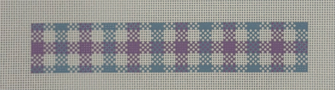 Pimlico Fern Key Fob - Purple and Blue