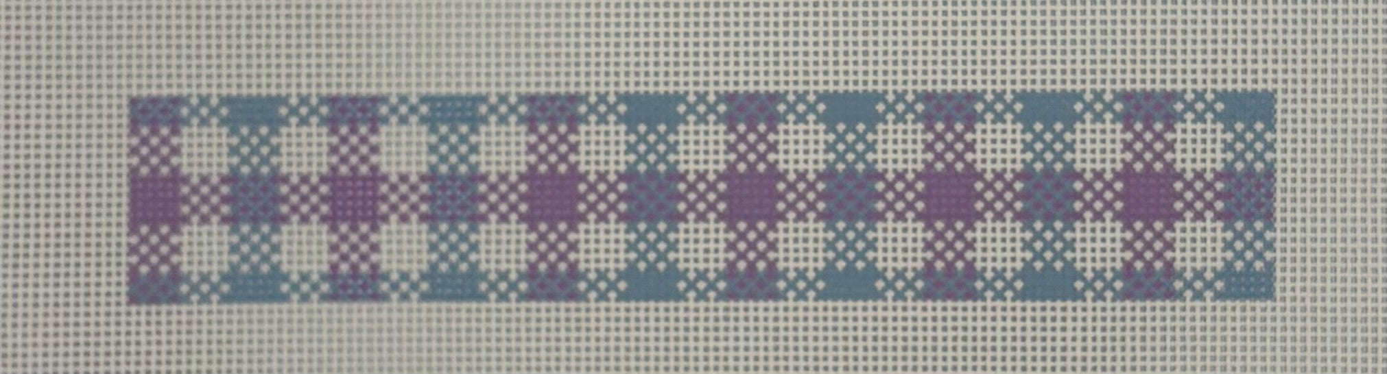 Pimlico Fern Key Fob - Purple and Blue