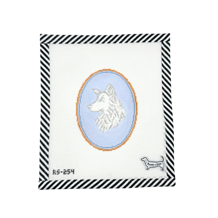 Dog Cameo - Border Collie