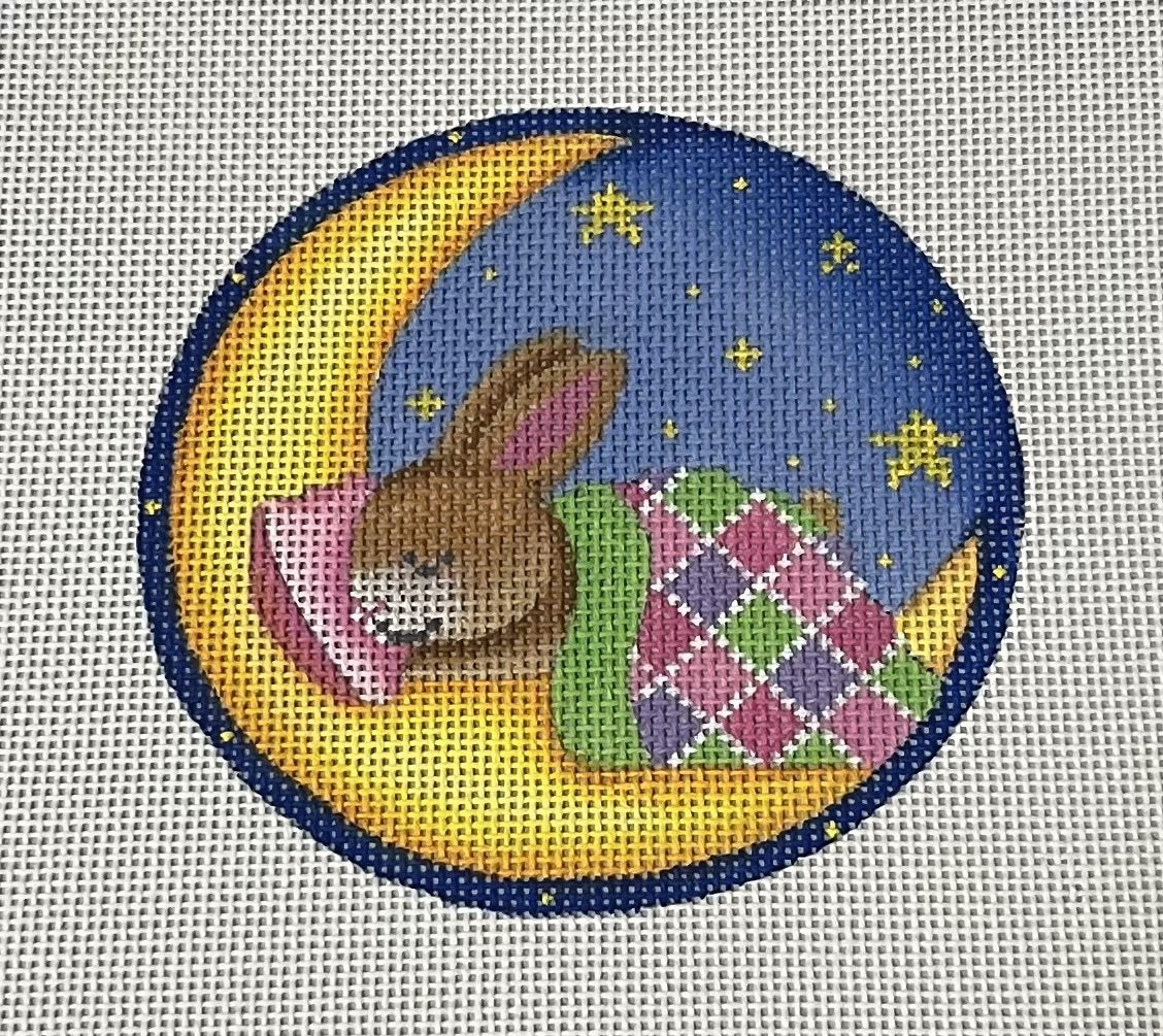 OVER THE MOON BUNNY PINK