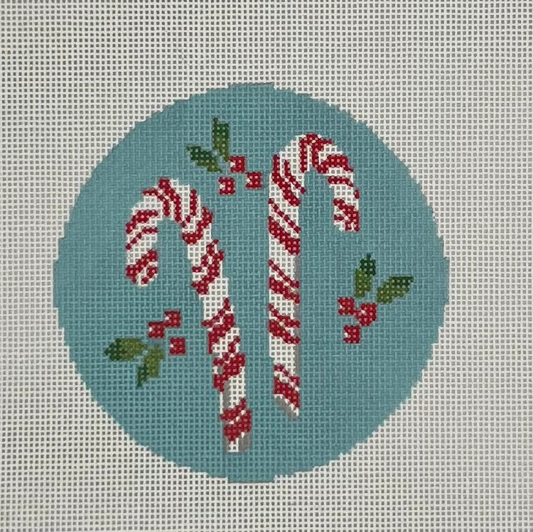 Candy Cane Round