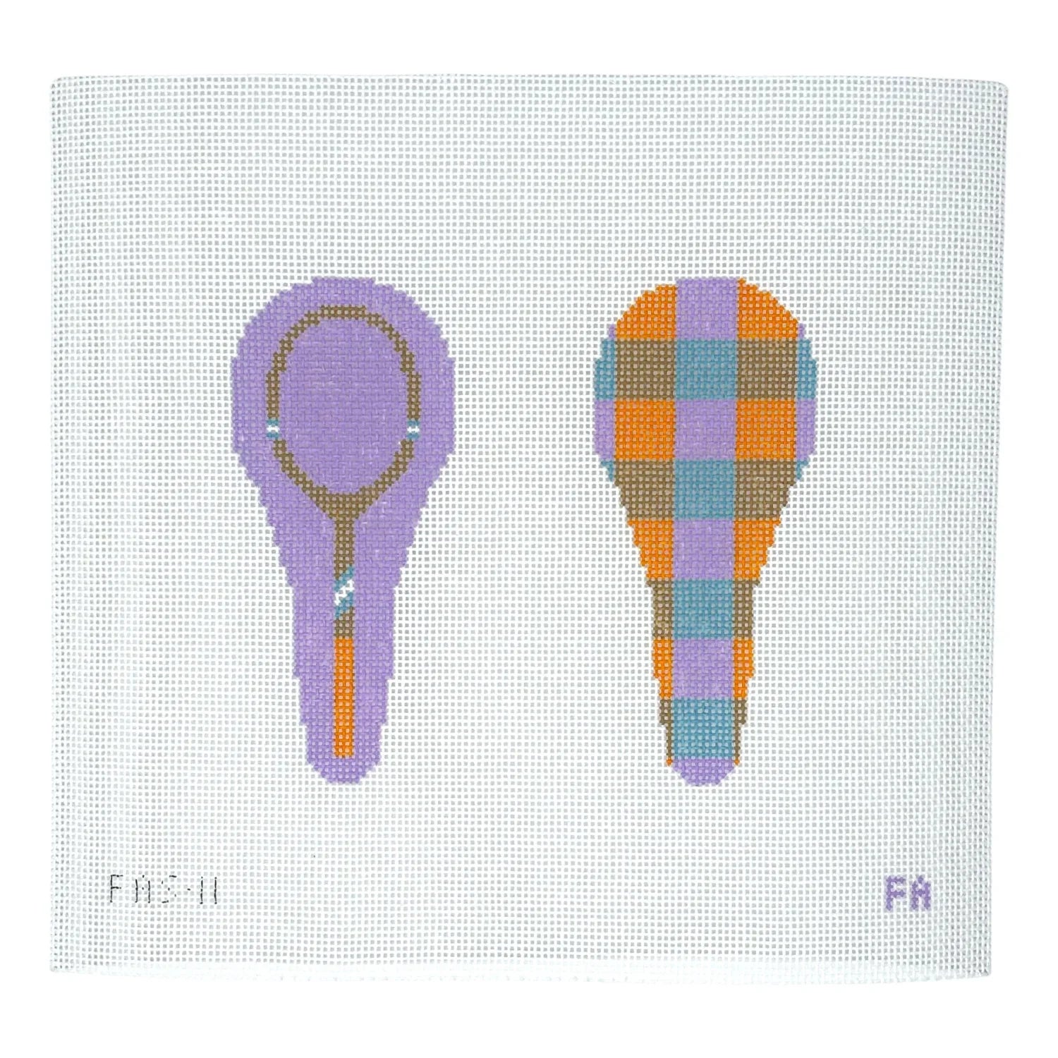 Vintage Tennis Racket Scissors Case