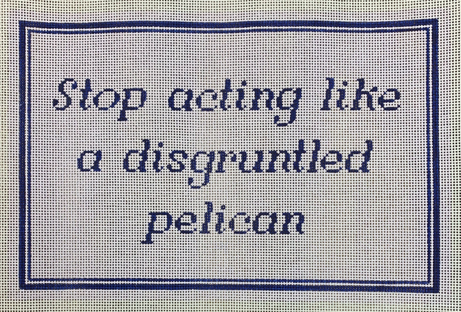 Disgruntled Pelican