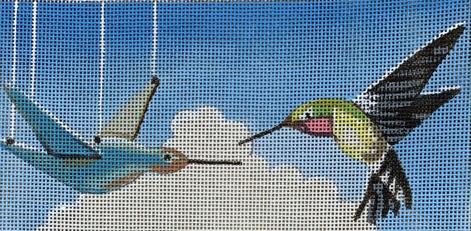 Hummingbird/Puppet Eyeglass Case