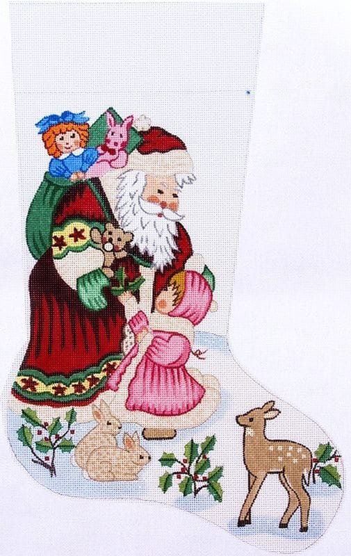 Santa with Toys