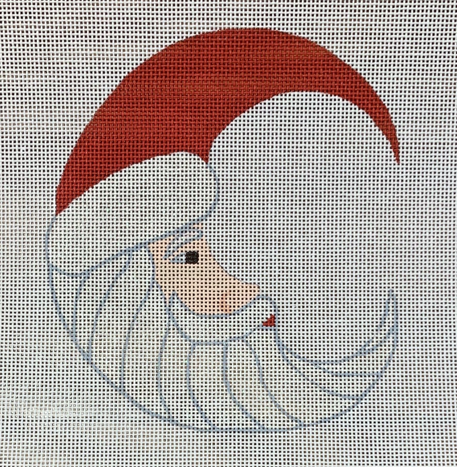 Santa in the Moon w/ Stitch Guide