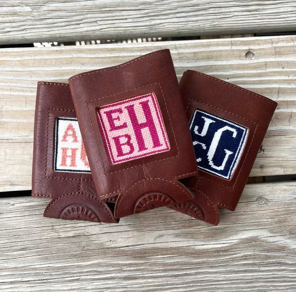 Custom Monogram Insert for Can Cozy