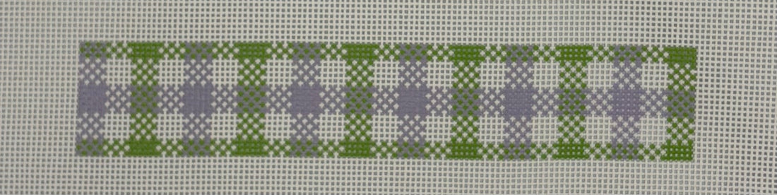 Pimlico Fern Key Fob - Green and Purple