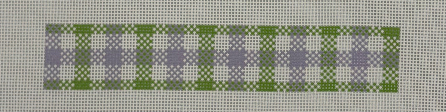 Pimlico Fern Key Fob - Green and Purple