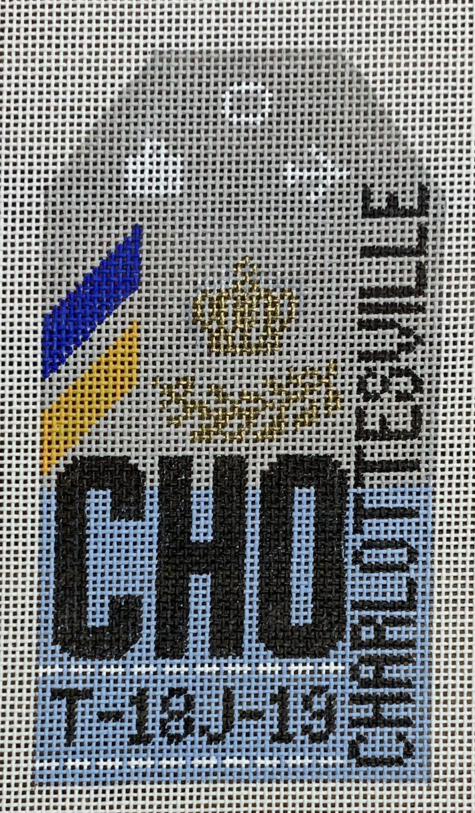Charlottesville Retro Travel Tag