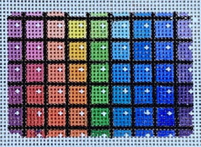 Rainbow Squares Insert