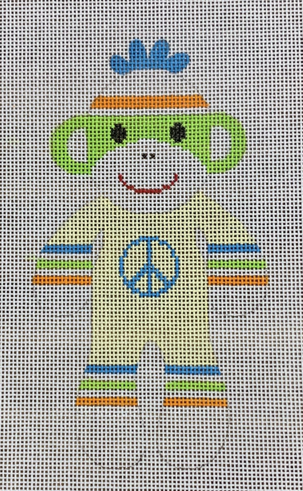 Sock Monkey - Peace
