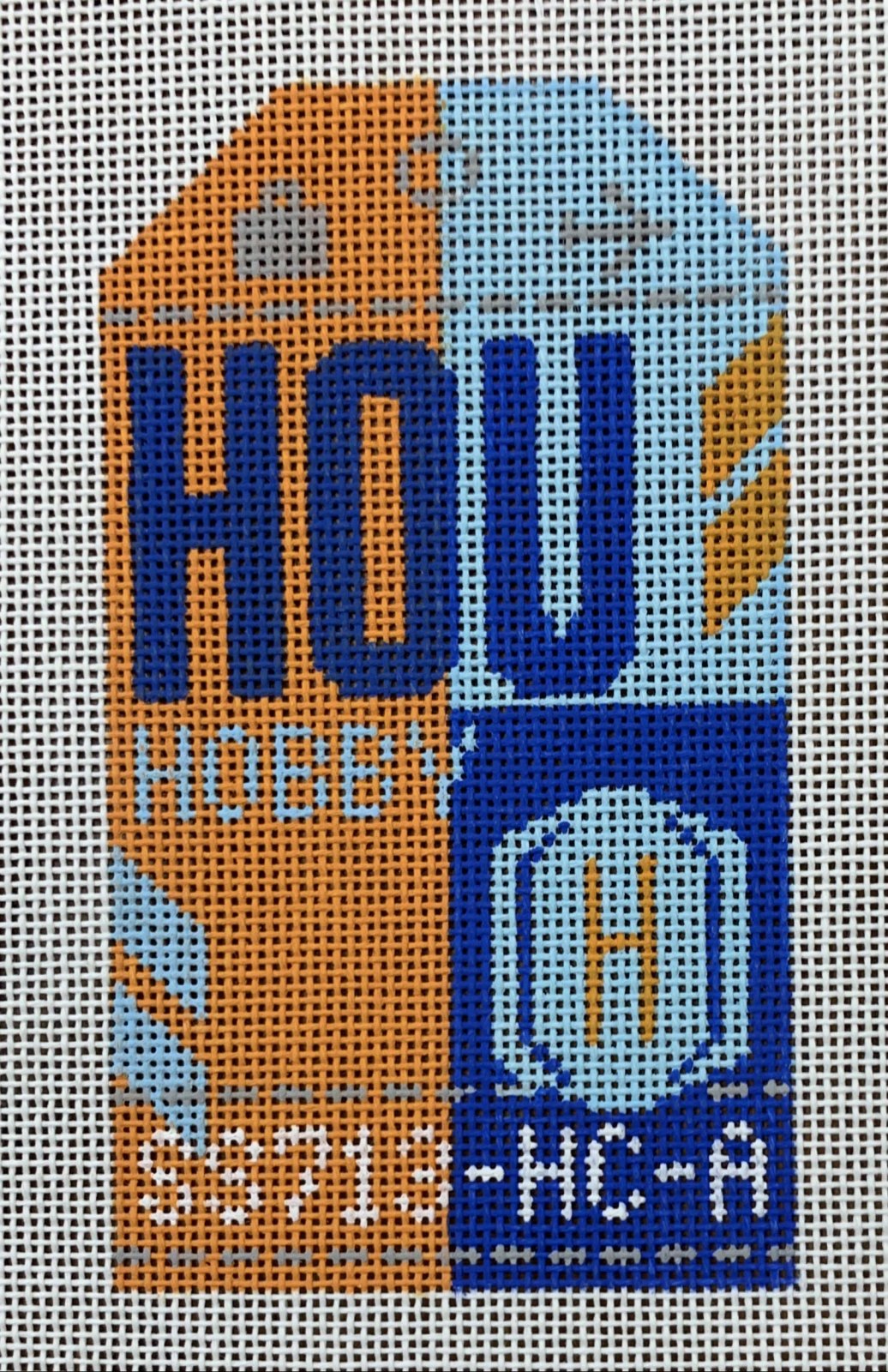 Houston Hobby Retro Travel Tag