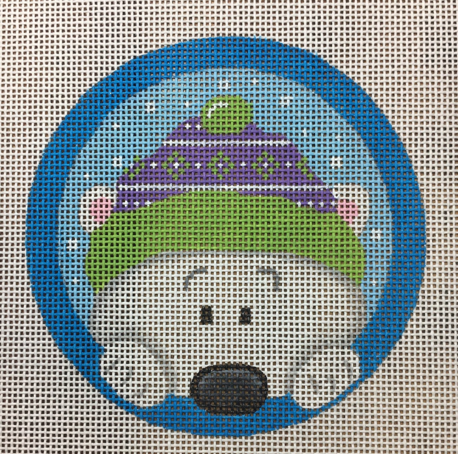 Peeking Polar Bear