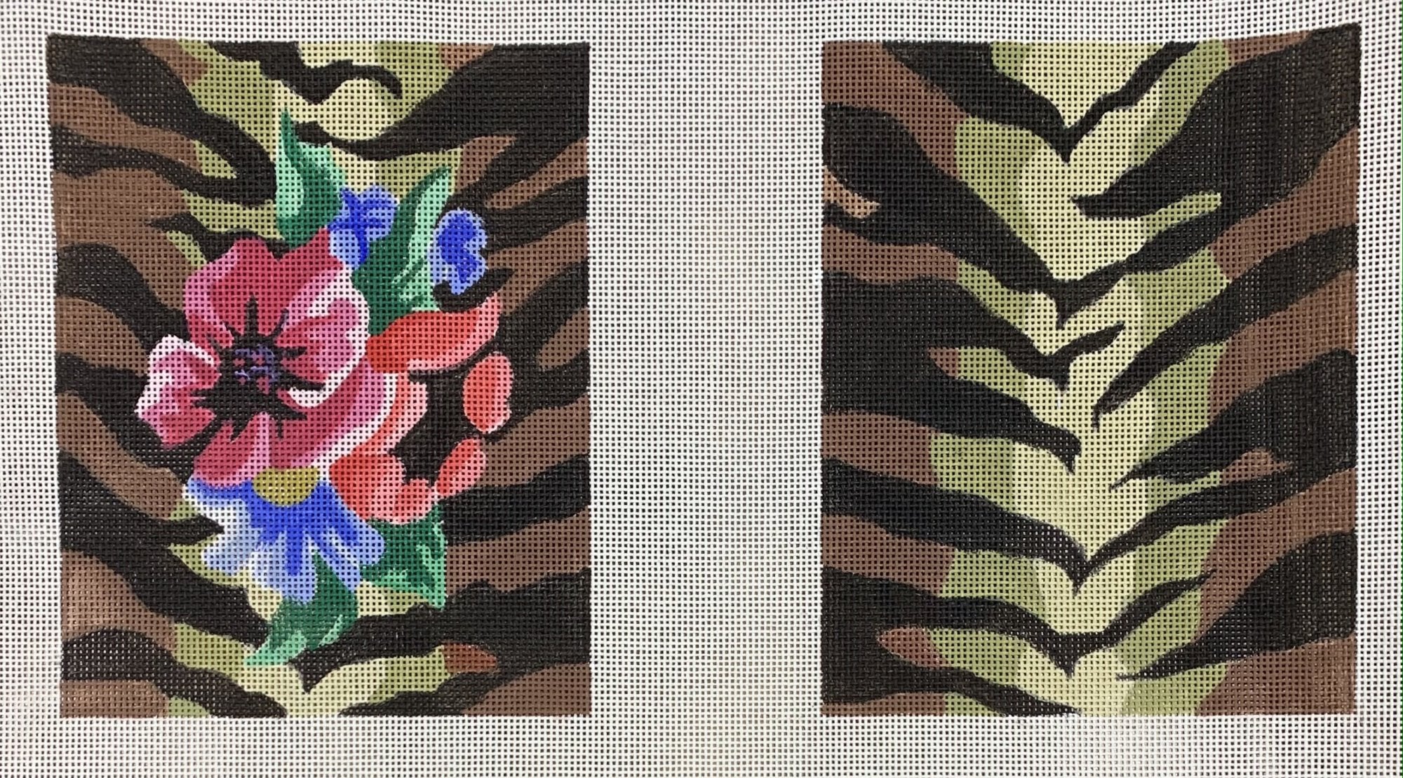 Floral on Tiger