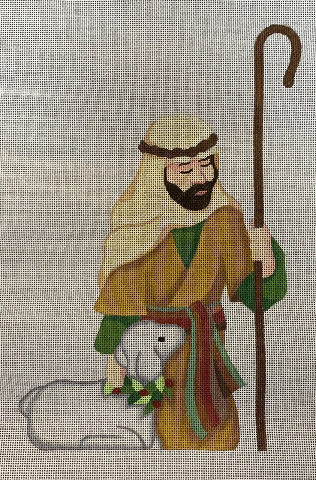 Kneeling Shepherd