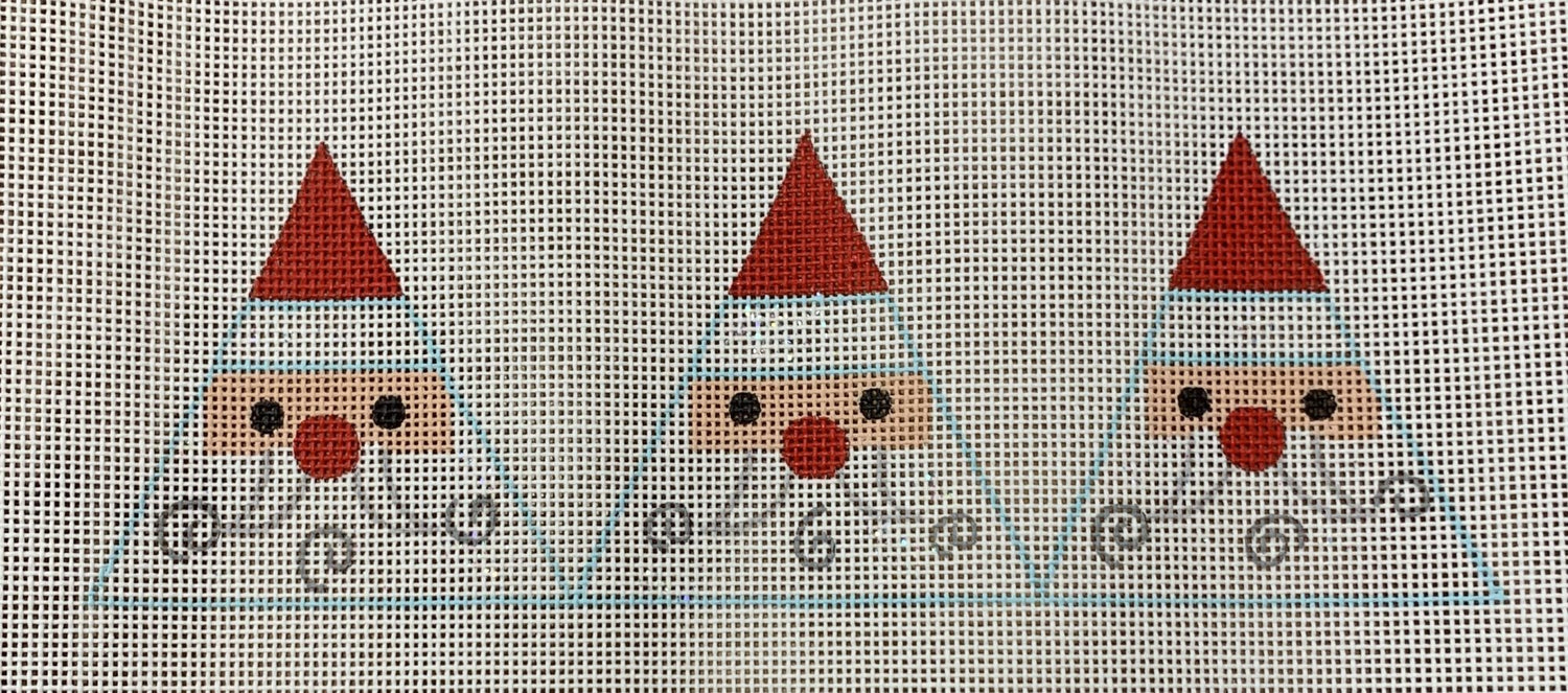 Triangular Santa Face