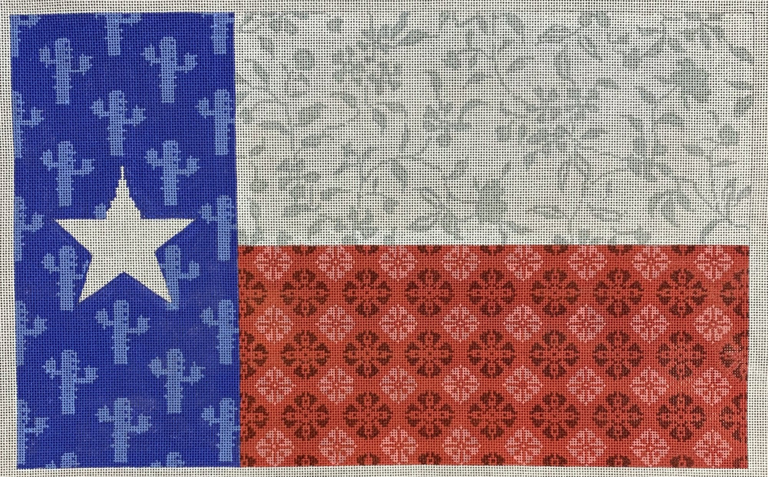 Texas Floral Flag