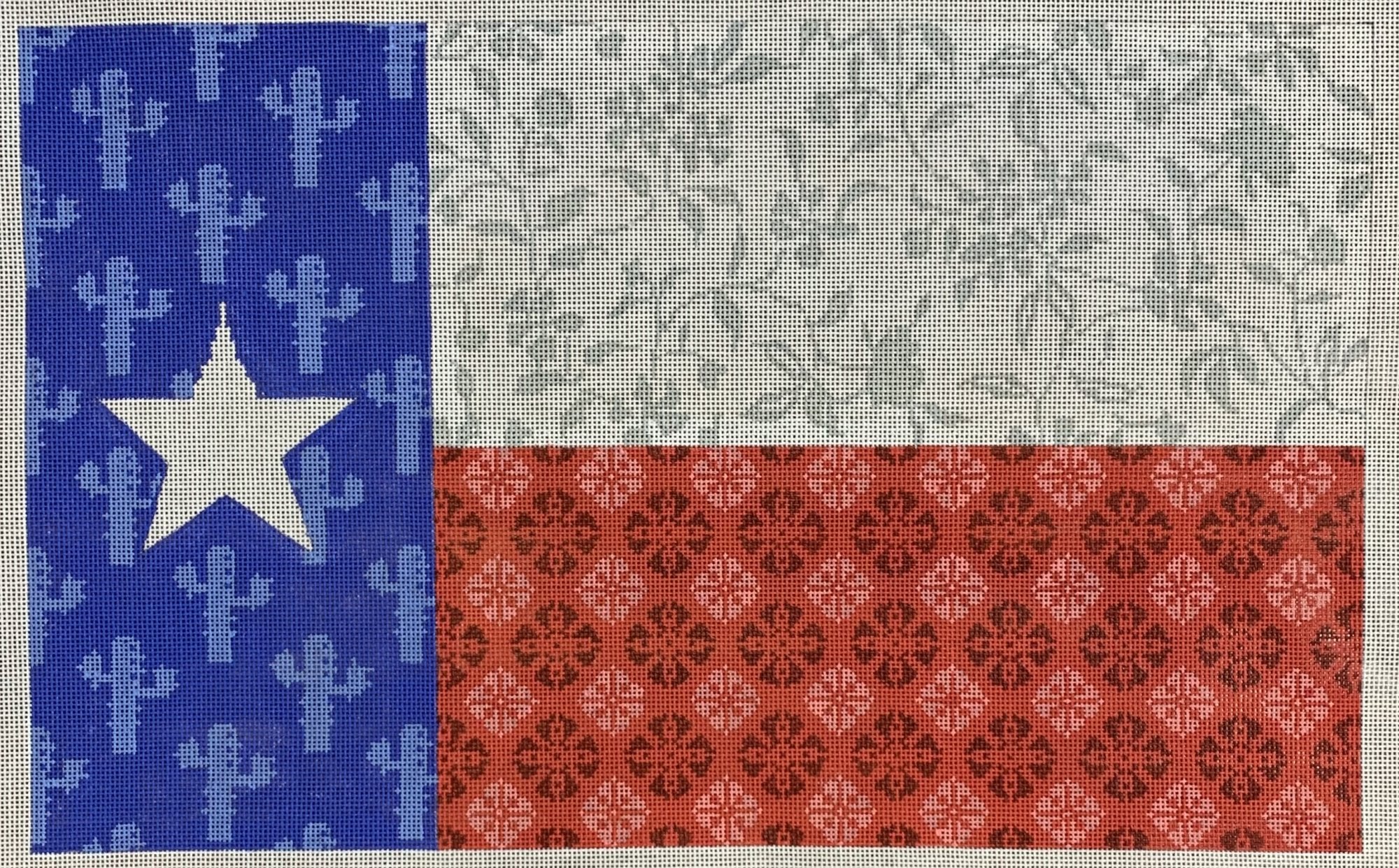 Texas Floral Flag