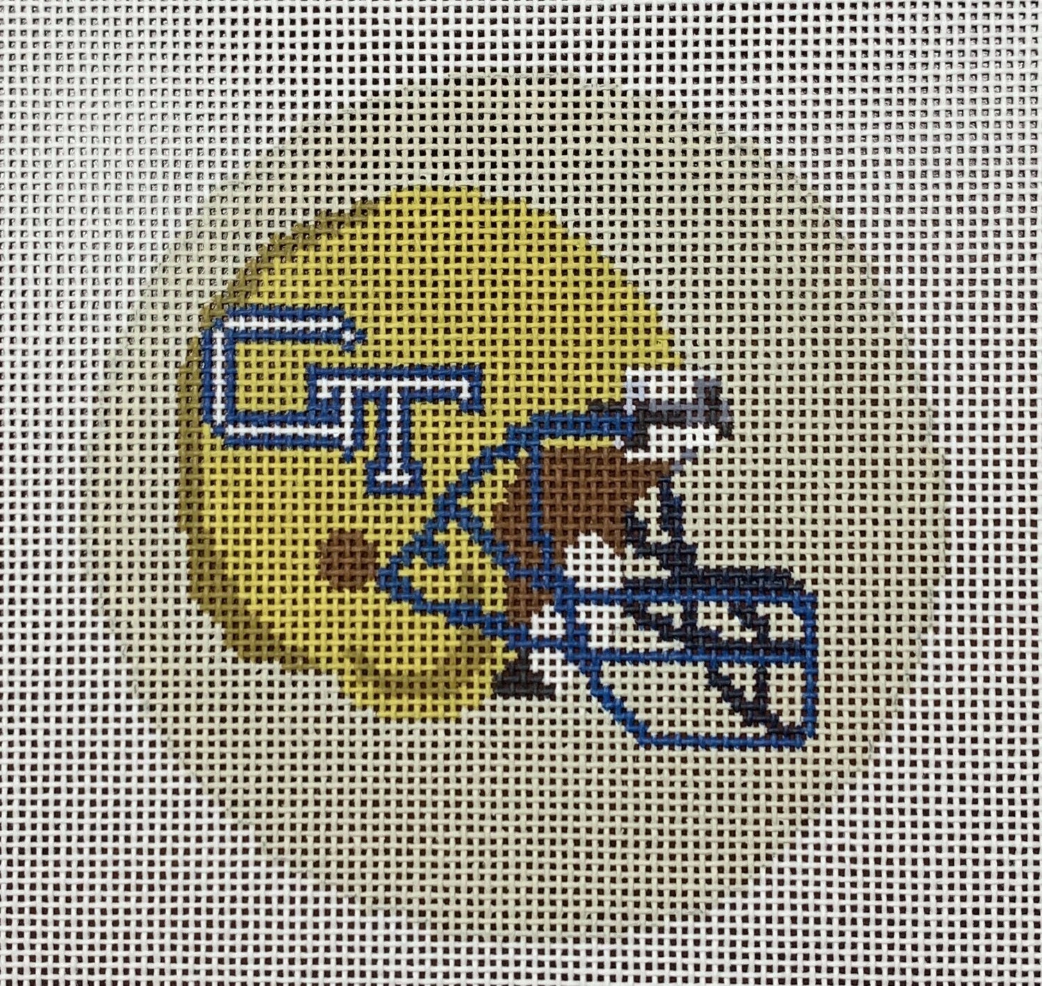 GT Football Helmet Round