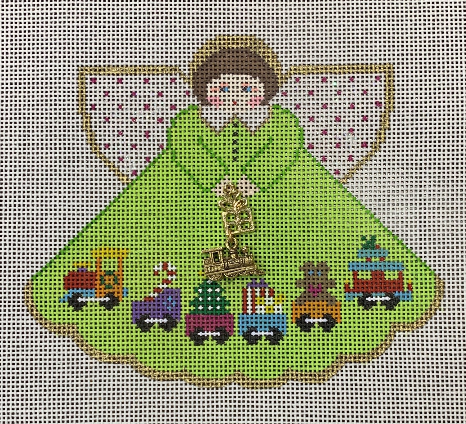 Angel Christmas Choo Choo