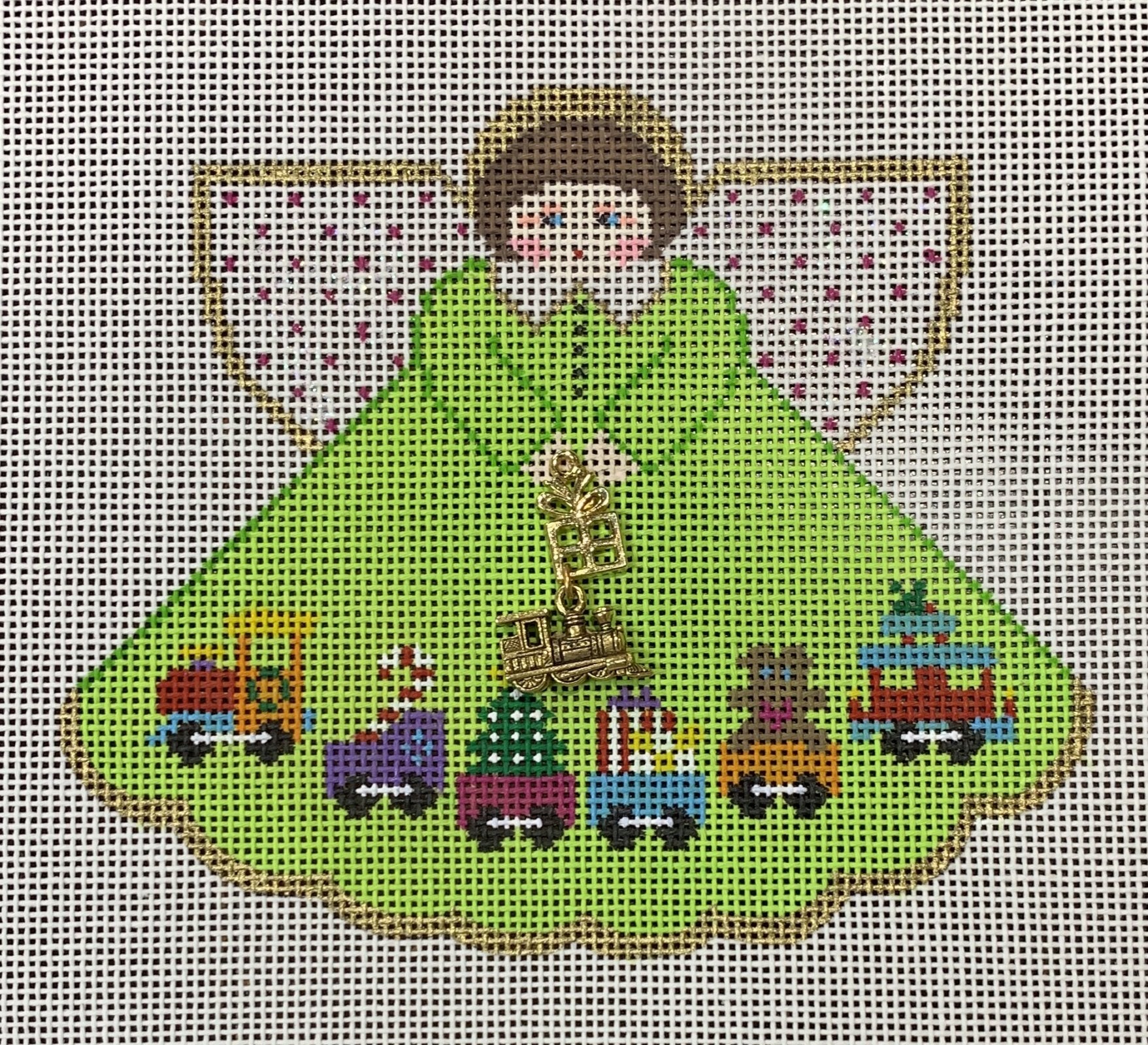 Angel Christmas Choo Choo
