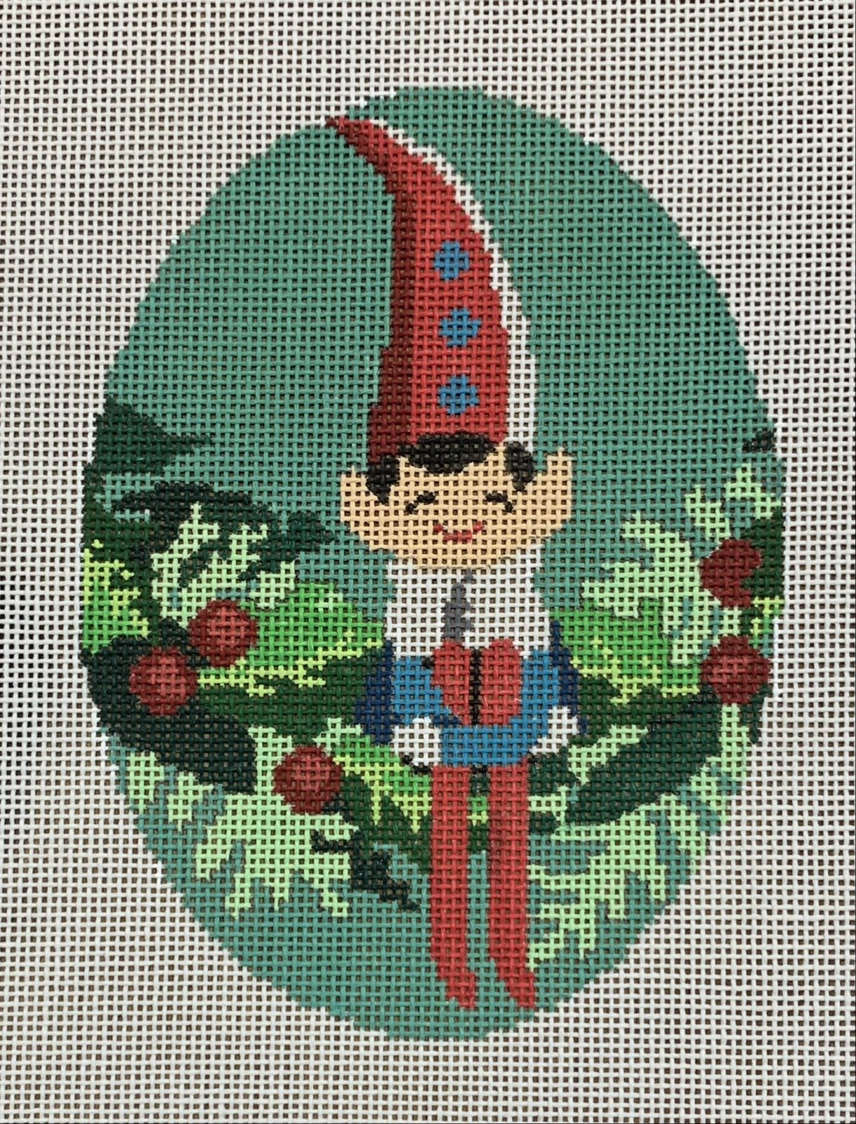Red Hat Elf on Garland