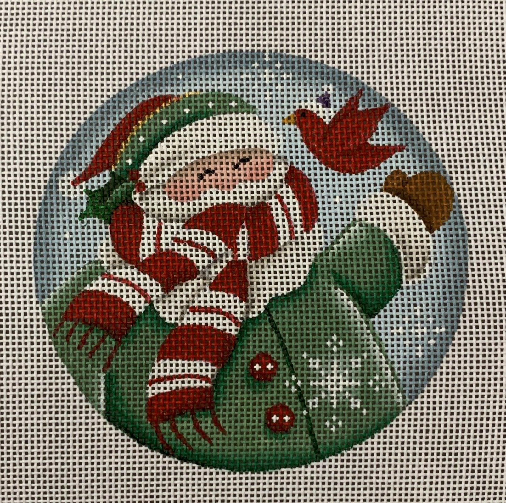 Green Santa Cardinal