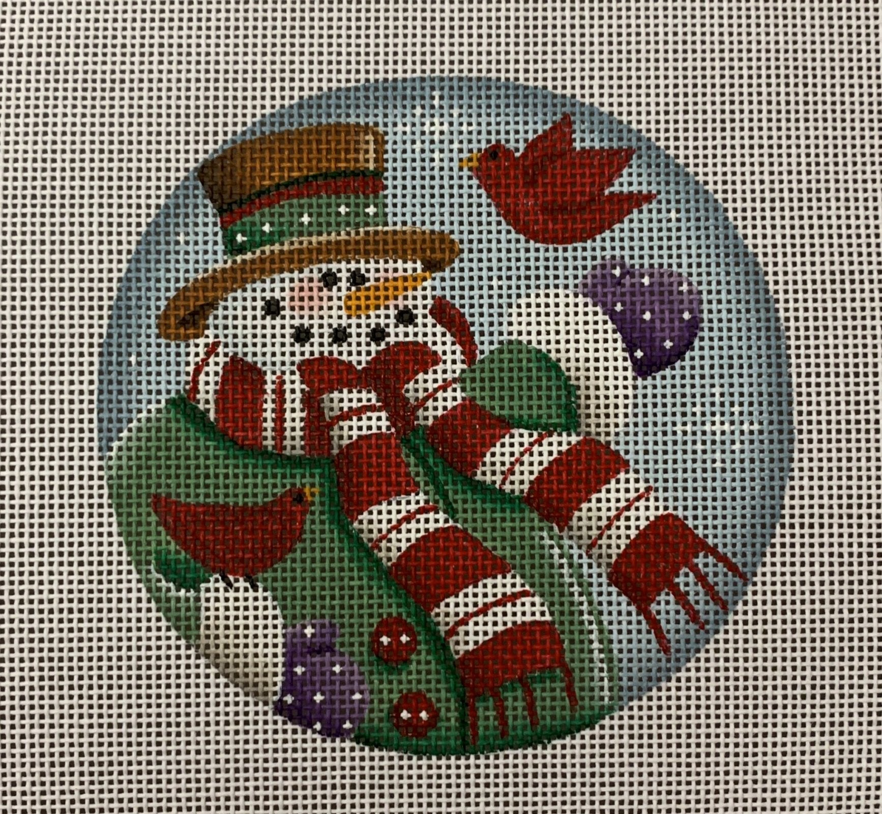 Green Snowman