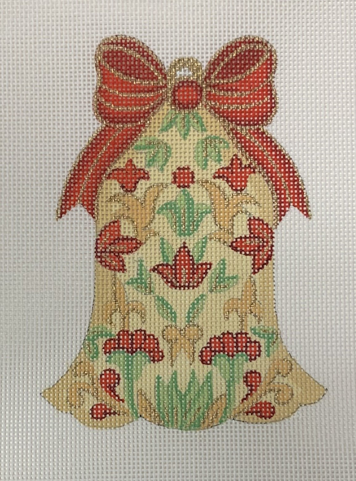 Red Floral Bell