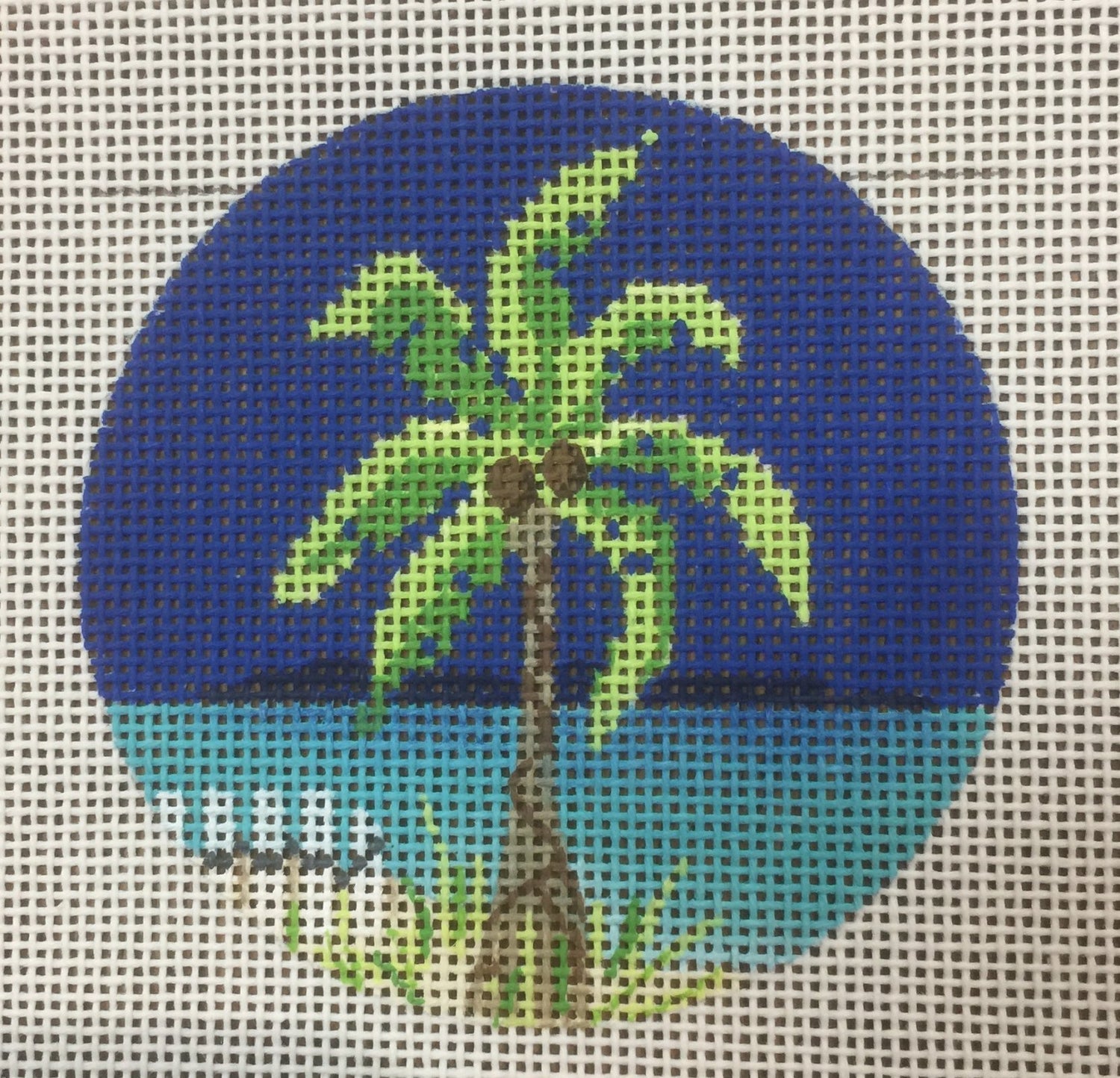 Palm Tree Round
