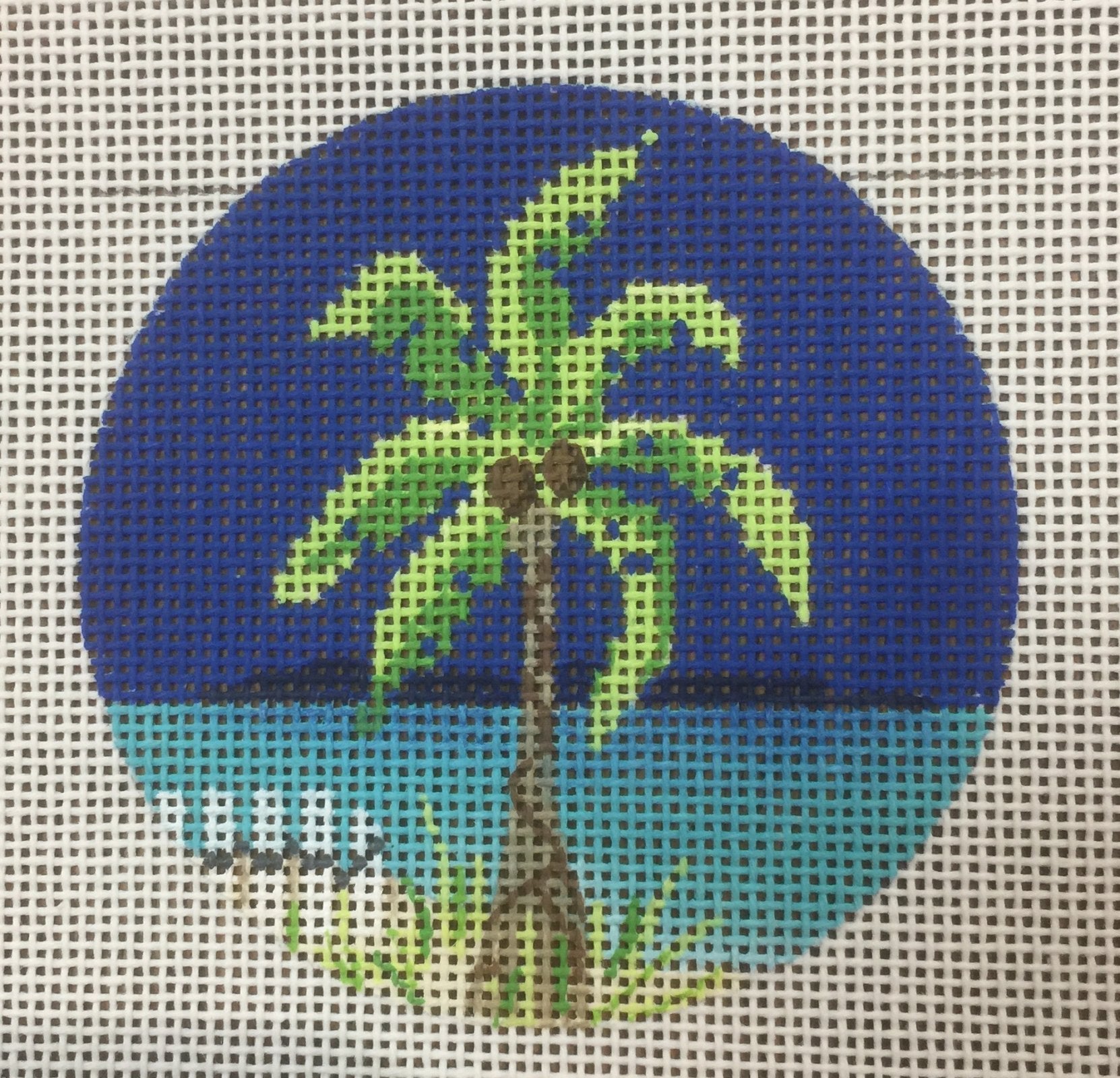 Palm Tree Round