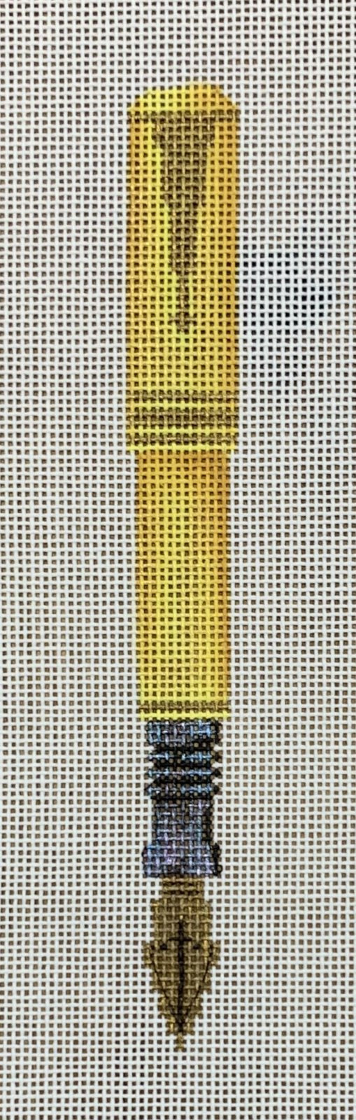 Yellow Pen on White