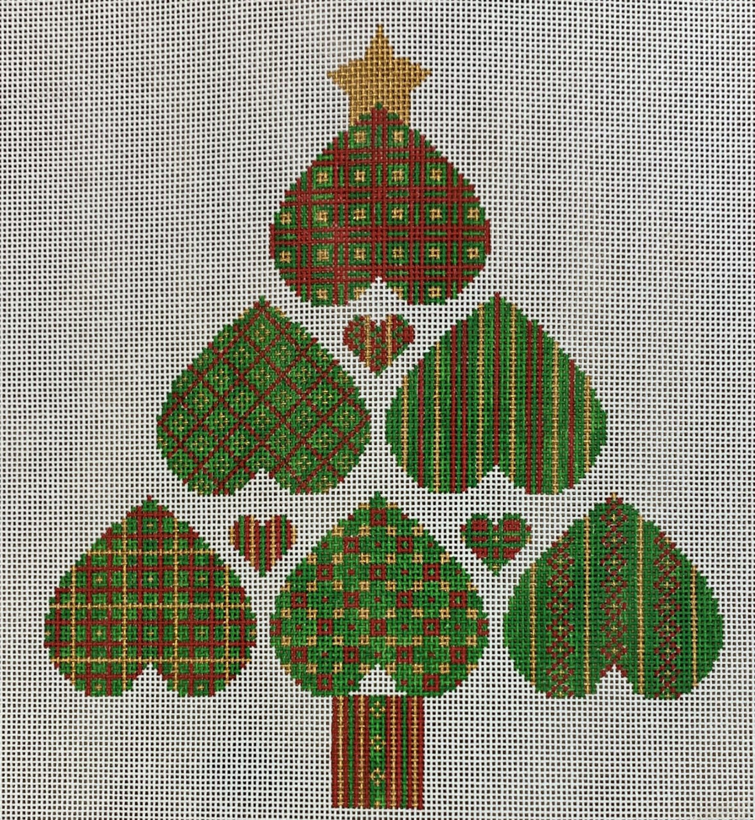 Hearts Christmas Tree